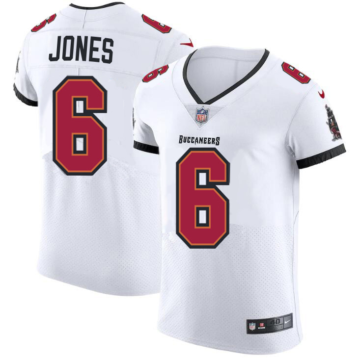 Tampa Bay Buccaneers #6 Julio Jones Men's White Vapor Elite Jersey cheap jerseys for sale - CheapJerseys.Shop