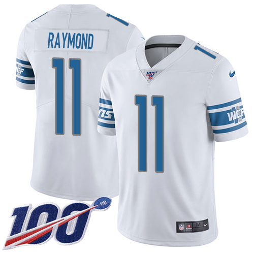 Lions #11 Kalif Raymond White Youth Stitched 100th Season Vapor Untouchable Limited Jersey cheap jerseys for sale - CheapJerseys.Shop
