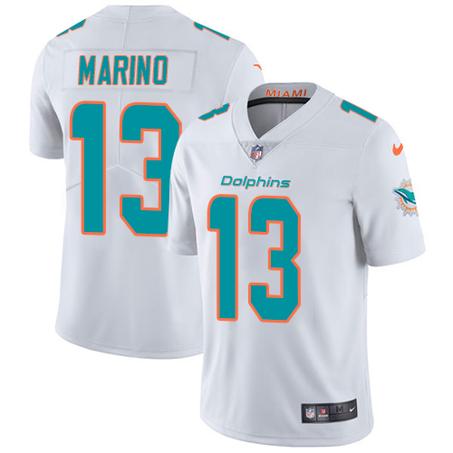 Dolphins #13 Dan Marino White Youth Stitched Vapor Untouchable Limited Jersey cheap jerseys for sale - CheapJerseys.Shop
