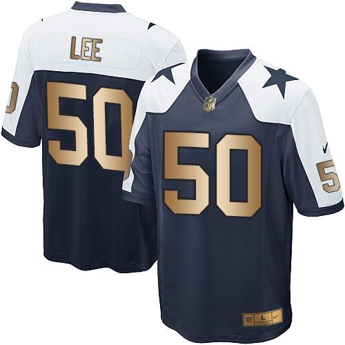 Dallas Cowboys #50 Sean Lee Navy Blue Thanksgiving Throwback Youth Stitched Elite Gold Jersey Youth cheap jerseys for sale - CheapJerseys.Shop