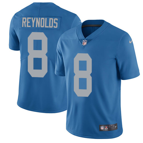 Lions #8 Josh Reynolds Blue Throwback Men's Stitched Vapor Untouchable Limited Jersey cheap jerseys for sale - CheapJerseys.Shop