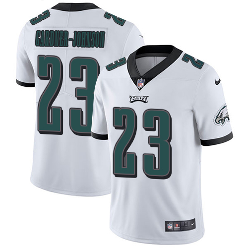 Eagles #23 C.J. Gardner-Johnson White Youth Stitched Vapor Untouchable Limited Jersey cheap jerseys for sale - CheapJerseys.Shop