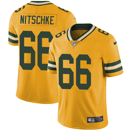 Green Bay Packers #66 Ray Nitschke Yellow Youth Stitched Limited Rush Jersey Youth cheap jerseys for sale - CheapJerseys.Shop