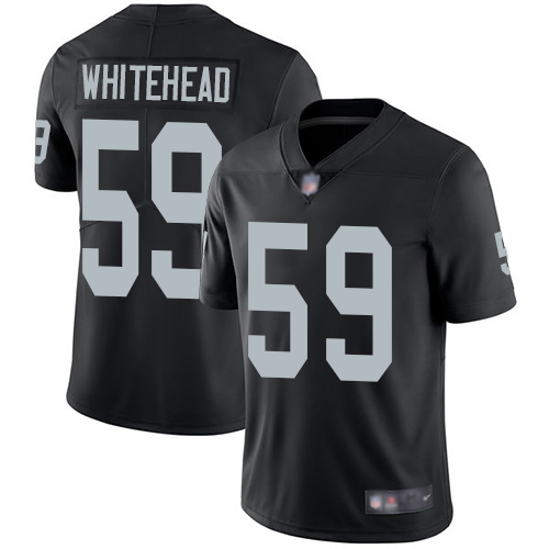 Las Vegas Raiders #59 Tahir Whitehead Black Team Color Men's Stitched Vapor Untouchable Limited Jersey Men's cheap jerseys for sale - CheapJerseys.Shop