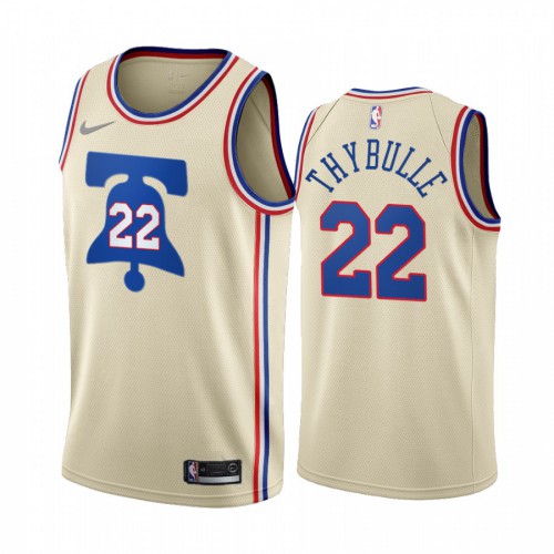 Philadelphia Philadelphia 76ers #22 Matisse Thybulle Cream Swingman 2020-21 Earned Edition Jersey Mens cheap jerseys for sale - CheapJerseys.Shop