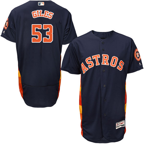 Houston Astros #53 Ken Giles Navy Blue Flexbase Authentic Collection Stitched Jersey Men's cheap jerseys for sale - CheapJerseys.Shop