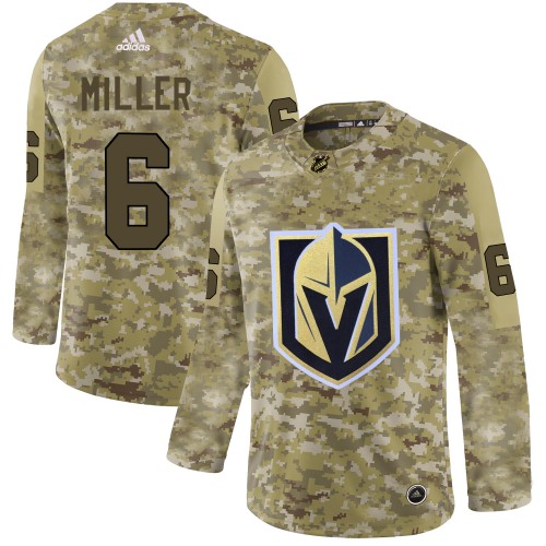 Golden Vegas Golden Knights #6 Colin Miller Camo Authentic Stitched Jersey Men's cheap jerseys for sale - CheapJerseys.Shop
