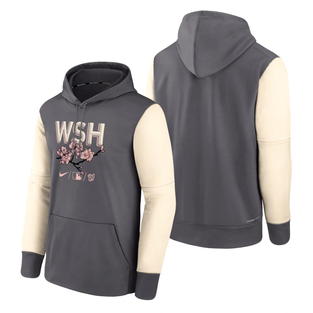 Washington Nationals Blank 2022 City Connect Gray Hoodie cheap jerseys for sale - CheapJerseys.Shop