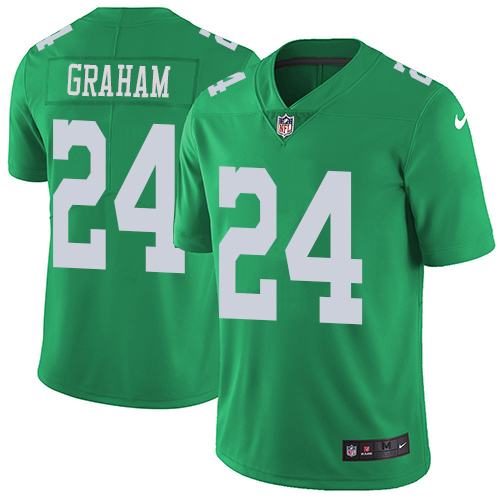 Philadelphia Eagles #24 Corey Graham Green Men's Stitched Limited Rush Jersey Men's cheap jerseys for sale - CheapJerseys.Shop