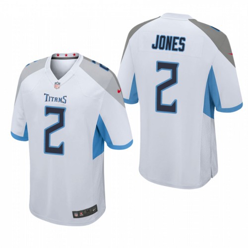 Tennessee Tennessee Titans #2 Julio Jones Youth Game Jersey - White Youth cheap jerseys for sale - CheapJerseys.Shop
