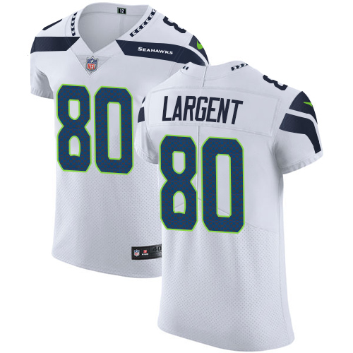 Seahawks #80 Steve Largent White Men's Stitched Vapor Untouchable Elite Jersey cheap jerseys for sale - CheapJerseys.Shop