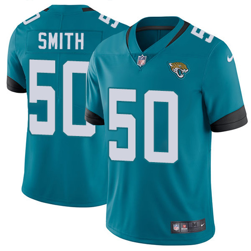 Jacksonville Jaguars #50 Telvin Smith Teal Green Alternate Youth Stitched Vapor Untouchable Limited Jersey Youth cheap jerseys for sale - CheapJerseys.Shop