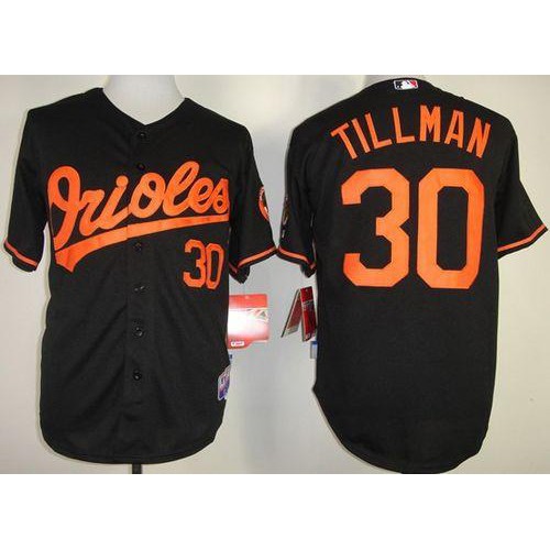 Baltimore Orioles #30 Chris Tillman Black Cool Base Stitched Jersey Men's cheap jerseys for sale - CheapJerseys.Shop
