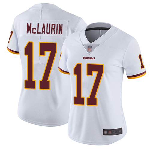 Commanders #17 Terry McLaurin White Women's Stitched Vapor Untouchable Limited Jersey cheap jerseys for sale - CheapJerseys.Shop