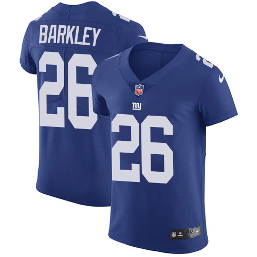 Giants #26 Saquon Barkley Royal Blue Team Color Men's Stitched Vapor Untouchable Elite Jersey cheap jerseys for sale - CheapJerseys.Shop