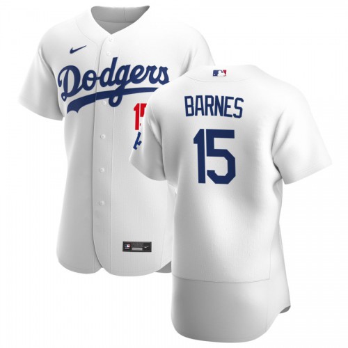 Los Angeles Los Angeles Dodgers #15 Austin Barnes Men's White Home 2020 Authentic Player Jersey Men's cheap jerseys for sale - CheapJerseys.Shop