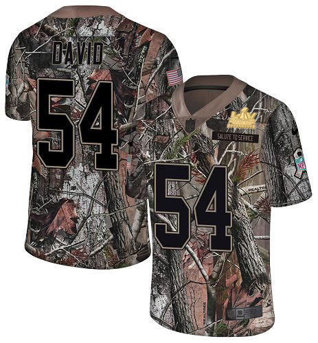 Buccaneers #54 Lavonte David Camo Youth Super Bowl LV Champions Patch Stitched Limited Rush Realtree Jersey cheap jerseys for sale - CheapJerseys.Shop