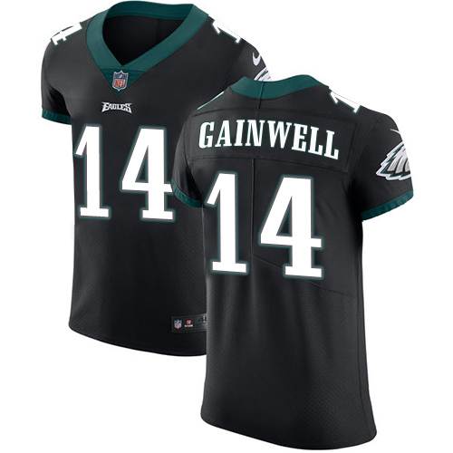 Eagles #14 Kenneth Gainwell Black Alternate Men's Stitched New Elite Jersey cheap jerseys for sale - CheapJerseys.Shop