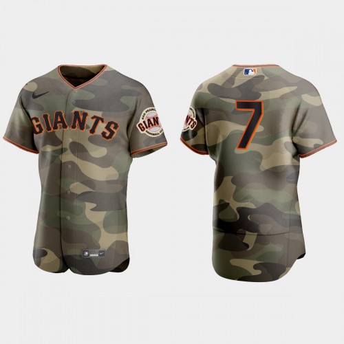 San Francisco San Francisco Giants #7 Donovan Solano Men's 2021 Armed Forces Day Authentic Jersey -Camo Men's cheap jerseys for sale - CheapJerseys.Shop