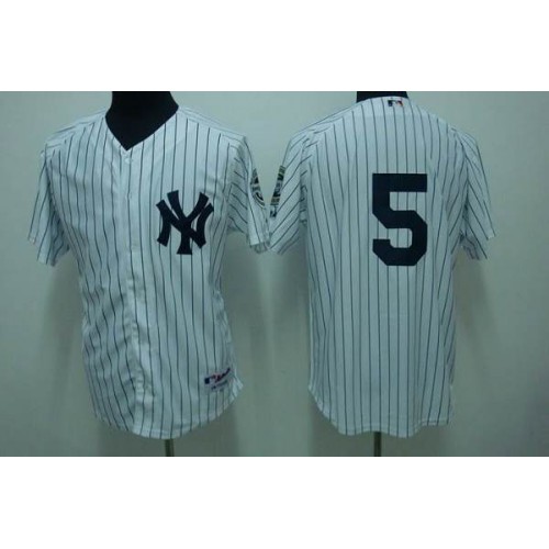 New York Yankees #5 Joe DiMaggio Stitched White Jersey Men's cheap jerseys for sale - CheapJerseys.Shop