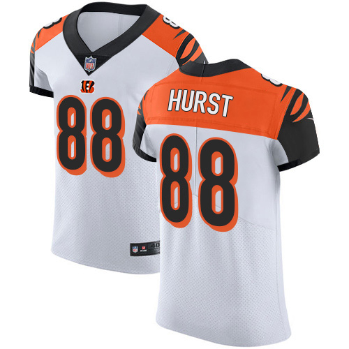 Bengals #88 Hayden Hurst White Men's Stitched Vapor Untouchable Elite Jersey cheap jerseys for sale - CheapJerseys.Shop