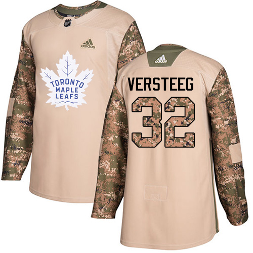 Maple Toronto Maple Leafs #32 Kris Versteeg Camo Authentic 2017 Veterans Day Stitched Jersey Men's cheap jerseys for sale - CheapJerseys.Shop