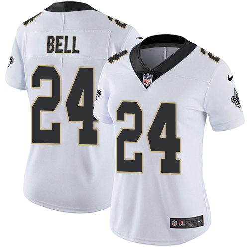 New Orleans Saints #24 Vonn Bell White Women's Stitched Vapor Untouchable Limited Jersey Womens cheap jerseys for sale - CheapJerseys.Shop