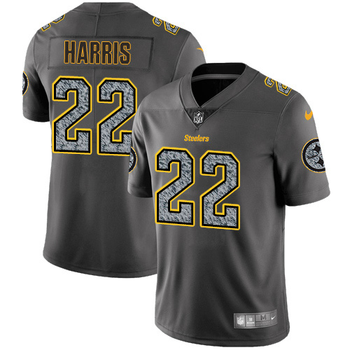 Steelers #22 Najee Harris Gray Static Men's Stitched Vapor Untouchable Limited Jersey cheap jerseys for sale - CheapJerseys.Shop