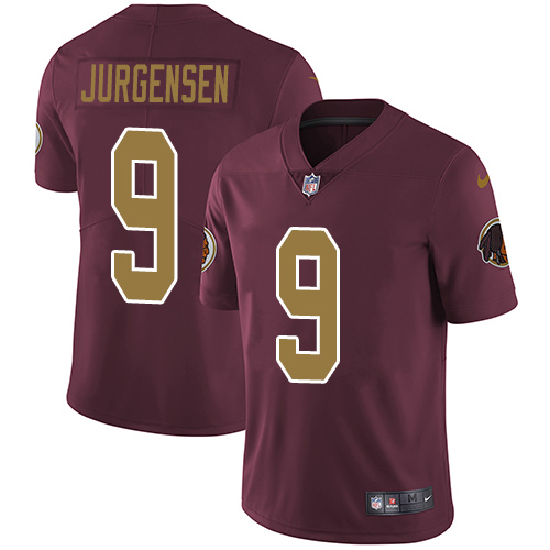 Washington Commanders #9 Sonny Jurgensen Burgundy Red Alternate Men's Stitched Vapor Untouchable Limited Jersey Men's cheap jerseys for sale - CheapJerseys.Shop