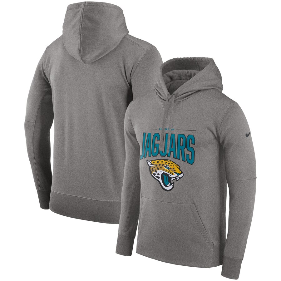 Jacksonville Jaguars Sideline Property Of Performance Pullover Hoodie Gray cheap jerseys for sale - CheapJerseys.Shop