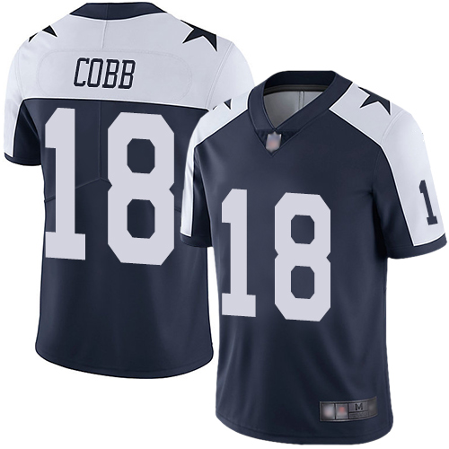 Dallas Cowboys #18 Randall Cobb Navy Blue Thanksgiving Youth Stitched Vapor Untouchable Limited Throwback Jersey Youth cheap jerseys for sale - CheapJerseys.Shop