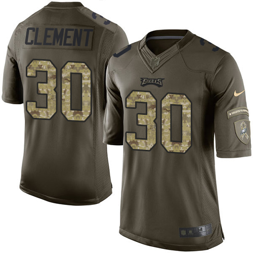 Philadelphia Eagles #30 Corey Clement Green Men's Stitched Limited 2015 Salute To Service Jersey Men's cheap jerseys for sale - CheapJerseys.Shop