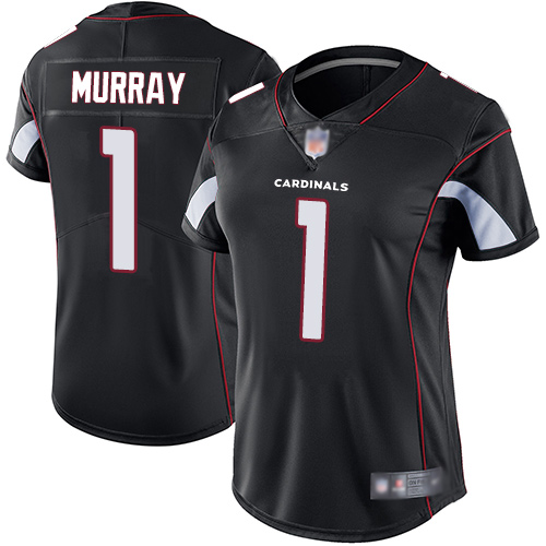 Cardinals #1 Kyler Murray Black Alternate Women's Stitched Vapor Untouchable Limited Jersey cheap jerseys for sale - CheapJerseys.Shop