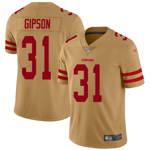 49ers #31 Tashaun Gipson Black Gold Youth Stitched Limited Inverted Legend Jersey cheap jerseys for sale - CheapJerseys.Shop