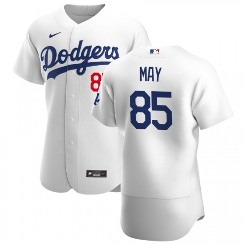 Los Angeles Los Angeles Dodgers #85 Dustin May Men's White Home 2020 Authentic Player Jersey Men's cheap jerseys for sale - CheapJerseys.Shop