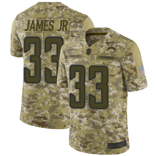 Chargers #33 Derwin James Jr Camo Youth Stitched Limited 2018 Salute To Service Jersey cheap jerseys for sale - CheapJerseys.Shop