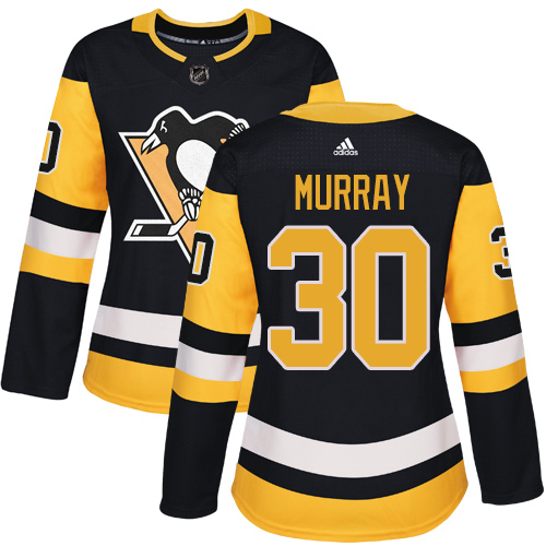 Pittsburgh Penguins #30 Matt Murray Black Home Authentic Women's Stitched Jersey Womens cheap jerseys for sale - CheapJerseys.Shop