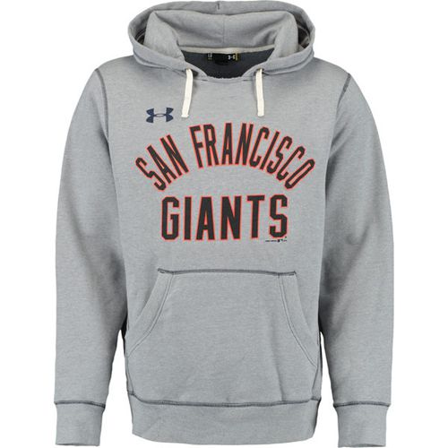 San Francisco Giants Under Armour Legacy Fleece Gray Hoodie cheap jerseys for sale - CheapJerseys.Shop