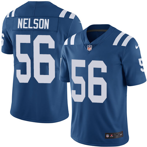 Colts #56 Quenton Nelson Royal Blue Team Color Men's Stitched Vapor Untouchable Limited Jersey cheap jerseys for sale - CheapJerseys.Shop