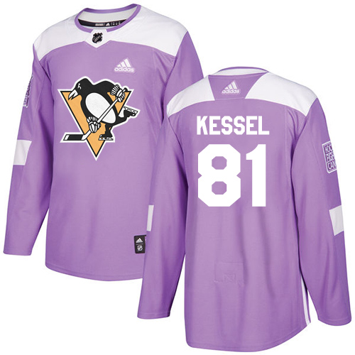 Pittsburgh Penguins #81 Phil Kessel Purple Authentic Fights Cancer Stitched Jersey Men's cheap jerseys for sale - CheapJerseys.Shop