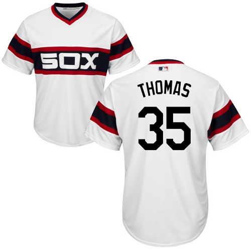 Chicago White Sox #35 Frank Thomas White Alternate Home Cool Base Stitched Youth Jersey Youth cheap jerseys for sale - CheapJerseys.Shop