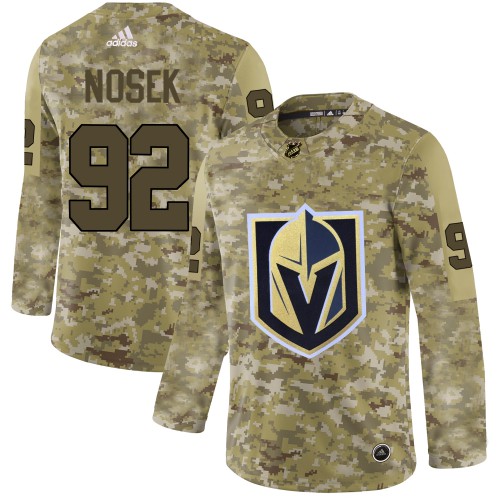 Golden Vegas Golden Knights #92 Tomas Nosek Camo Authentic Stitched Jersey Men's cheap jerseys for sale - CheapJerseys.Shop