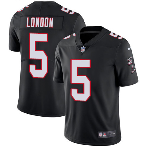 Falcons #5 Drake London Black Alternate Stitched Youth Vapor Untouchable Limited Jersey cheap jerseys for sale - CheapJerseys.Shop