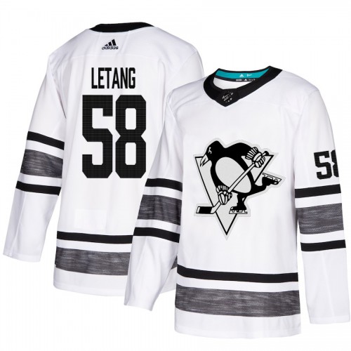 Pittsburgh Penguins #58 Kris Letang White Authentic 2019 All-Star Stitched Youth Jersey Youth cheap jerseys for sale - CheapJerseys.Shop