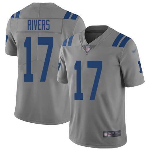 Indianapolis Colts #17 Philip Rivers Gray Youth Stitched Limited Inverted Legend Jersey Youth cheap jerseys for sale - CheapJerseys.Shop