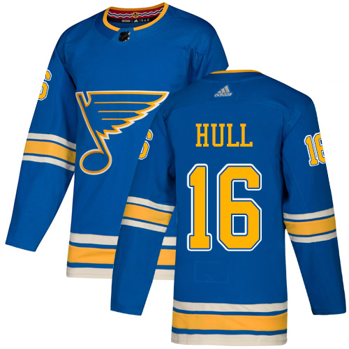 St. Louis Blues #16 Brett Hull Light Blue Alternate Authentic Stitched Jersey Men's cheap jerseys for sale - CheapJerseys.Shop