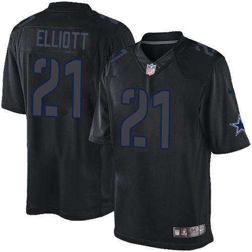 Cowboys #21 Ezekiel Elliott Black Men's Stitched Impact Limited Jersey cheap jerseys for sale - CheapJerseys.Shop