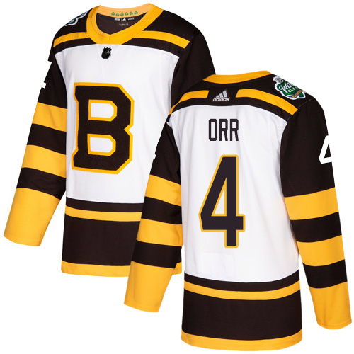 Boston Bruins #4 Bobby Orr White Authentic 2019 Winter Classic Youth Stitched Jersey Youth cheap jerseys for sale - CheapJerseys.Shop