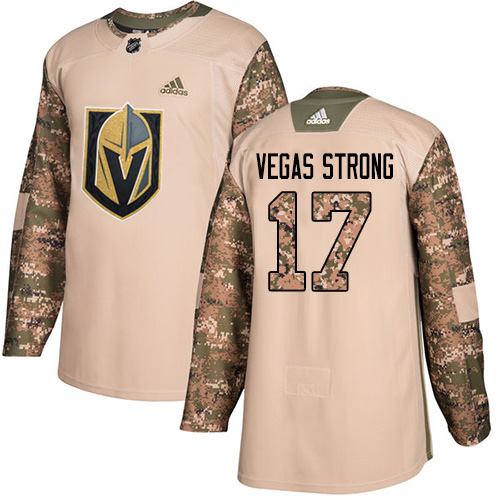 Golden Vegas Golden Knights #17 Vegas Strong Camo Authentic 2017 Veterans Day Stitched Youth Jersey Youth cheap jerseys for sale - CheapJerseys.Shop