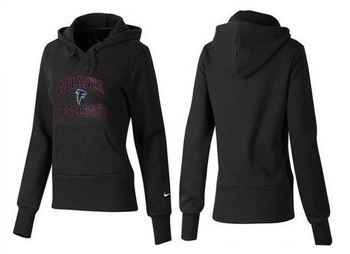Women's Atlanta Falcons Heart & Soul Pullover Hoodie Black cheap jerseys for sale - CheapJerseys.Shop